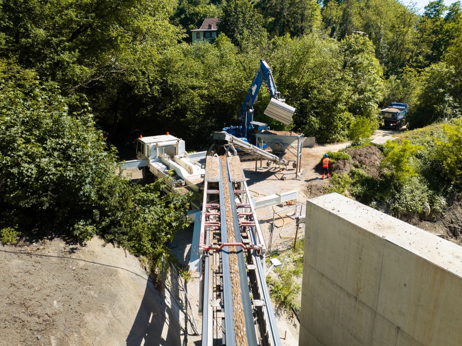 Telebelt am Fachingertunnel Birlenbach